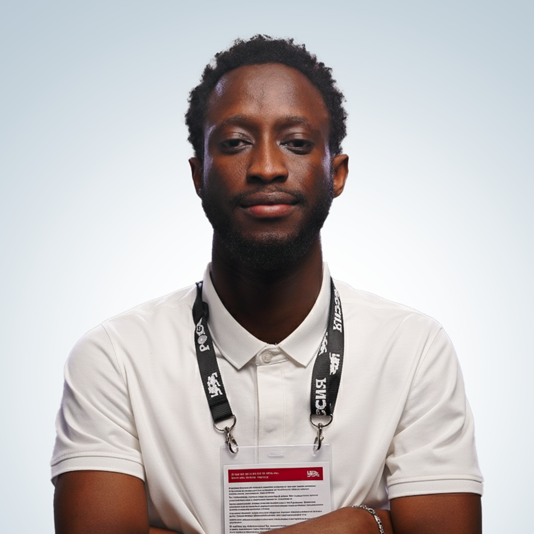 Portrait of Inusah Najjiulai, Founder & CEO of Prelyct